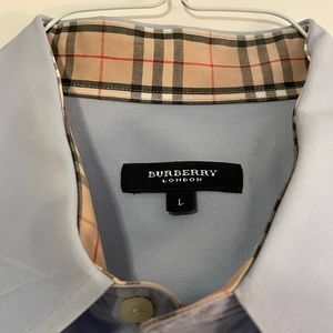 Men’s Burberry long sleeve button down